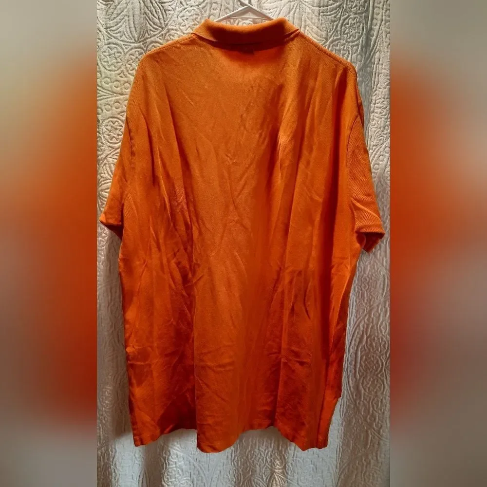 Polo by Ralph Lauren Shirt Men's XL Orange Polo Preppy Sporty Golf Classic